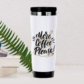 BK 9 Gift Coffee Tasarımlı Çelik Termos Bardak