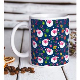 BK 9 Gift Noel Baba Tasarımlı Beyaz Kupa Bardak