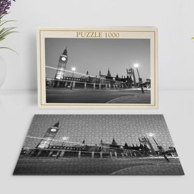 BK 9 Home Londra Manzara 1000 Parça Profesyonel Puzzle