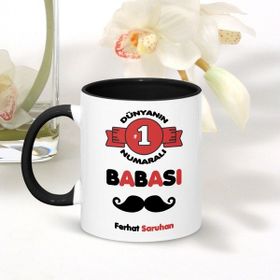 BK Babalar Gününe Özel 003 Siyah Kupa Bardak