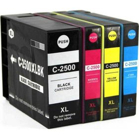 BK Canon Çok Renkli Maxify Pgi-2500 XL Muadil Kartuş Seti