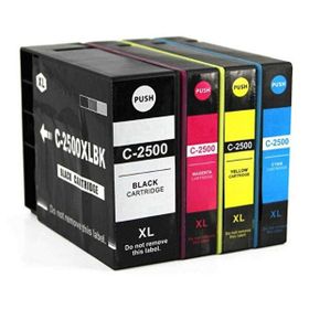 BK Canon Çok Renkli Maxify Pgi-2500 XL Muadil Kartuş Seti