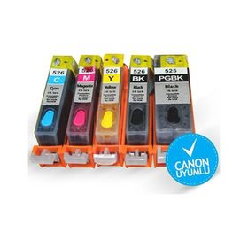 BK Canon Pgi 526 Uyumlu Kırmızı Muadil Kartuş