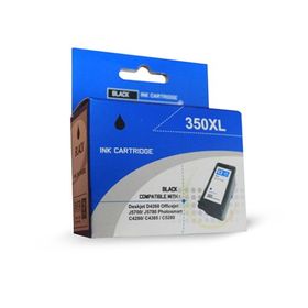 Bk CB336E Hp 350Xl Sıfır Siyah Yüksek Kapasite Muadil Kartuş