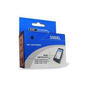 Bk CB336E Hp 350Xl Sıfır Siyah Yüksek Kapasite Muadil Kartuş
