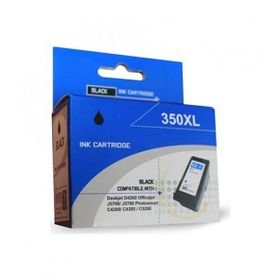 Bk CB336E Hp 350Xl Sıfır Siyah Yüksek Kapasite Muadil Kartuş