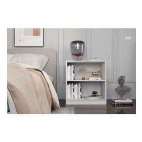 BK Concept KMD-1040 Raflı Beyaz Komodin