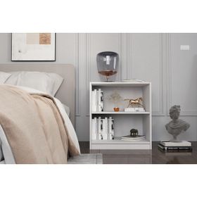 BK Concept KMD-1040 Raflı Beyaz Komodin