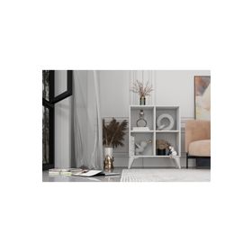 BK Concept ŞFN-1069 Ayaklı Raflı Beyaz Şifonyer