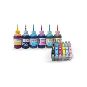 BK Epson T0801-T0806 (T0791-T0796) Uyumlu Bitmeyen Kartuş Sistemii