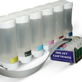 BK Epson T0801-T0806 (T0791-T0796) Uyumlu Bitmeyen Kartuş Sistemii