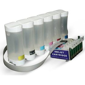 BK Epson T0801-T0806 (T0791-T0796) Uyumlu Bitmeyen Kartuş Sistemii