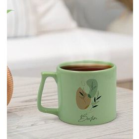 BK Gift Kişiye Özel Sevgili İsimli Pastel Pembe Middle Kupa Bardak