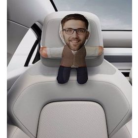 BK Gift Sağ Koltuk Boş Kalmasın Erkek Bebek 2 Tasarımlı Yastık