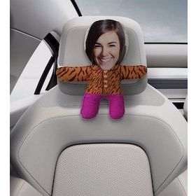 BK Gift Sağ Koltuk Boş Kalmasın Kadın Bebek 4 Tasarımlı Yastık