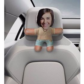 BK Gift Sağ Koltuk Boş Kalmasın Kadın Bebek 6 Tasarımlı Yastık