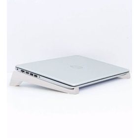 BK Gift Taşınabilir Ahşap Beyaz Notebook Laptop Standı