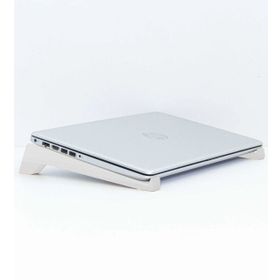 BK Gift Taşınabilir Ahşap Beyaz Notebook Laptop Standı