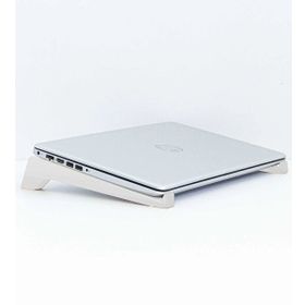 BK Gift Taşınabilir Ahşap Beyaz Notebook Laptop Standı