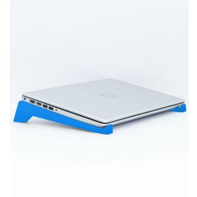 BK Gift Taşınabilir Ahşap Mavi Notebook Laptop Standı
