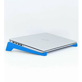 BK Gift Taşınabilir Ahşap Mavi Notebook Laptop Standı