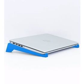 BK Gift Taşınabilir Ahşap Mavi Notebook Laptop Standı