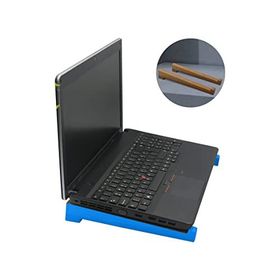 BK Gift Taşınabilir Ahşap Mavi Notebook Laptop Standı