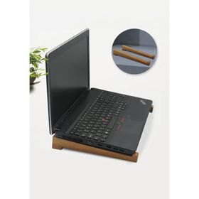 BK Gift Taşınabilir Ahşap Notebook Laptop Standı