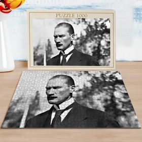 BK Home Atatürk Tasarımlı 1000 Parça Profesyonel 51 Puzzle