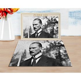 BK Home Atatürk Tasarımlı 1000 Parça Profesyonel 51 Puzzle