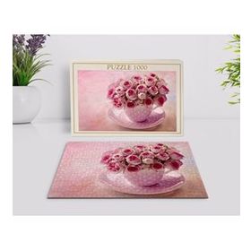 BK Home Çiçekler 1000 Parça Profesyonel 4 Puzzle