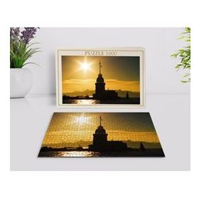 BK Home İstanbul Manzara 1000 Parça Profesyonel 15 Puzzle