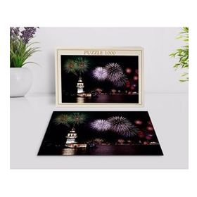 BK Home İstanbul Manzara 1000 Parça Profesyonel 16 Puzzle