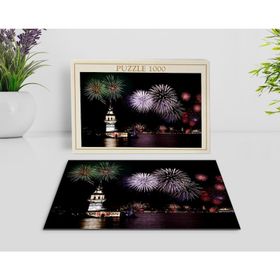 BK Home İstanbul Manzara 1000 Parça Profesyonel 16 Puzzle
