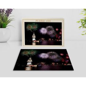 BK Home İstanbul Manzara 1000 Parça Profesyonel 16 Puzzle