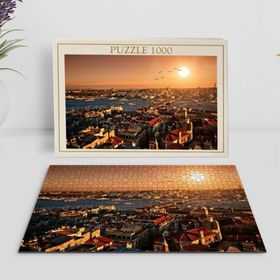 BK Home İstanbul Manzara 1000 Parça Profesyonel 22 Puzzle