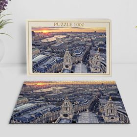 BK Home Londra Manzara 1000 Parça Profesyonel 11 Puzzle