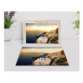 BK Home Londra Manzara 1000 Parça Profesyonel 12 Puzzle