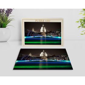 BK Home Londra Manzara 1000 Parça Profesyonel 12 Puzzle