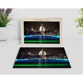BK Home Londra Manzara 1000 Parça Profesyonel 12 Puzzle
