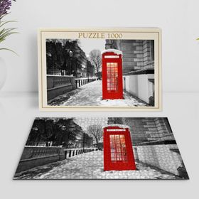 BK Home Londra Manzara 1000 Parça Profesyonel 13 Puzzle