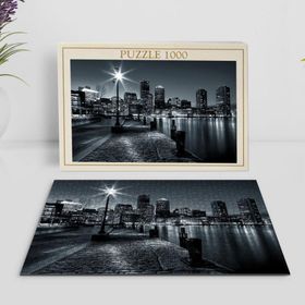BK Home New York Manzara 1000 Parça Profesyonel 3 Puzzle