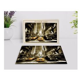 BK Home New York Manzara 1000 Parça Profesyonel 4 Puzzle