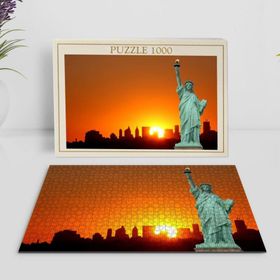 BK Home New York Manzara 1000 Parça Profesyonel 9 Puzzle