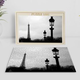 BK Home Paris Manzara 1000 Parça Profesyonel 1 Puzzle