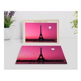 BK Home Paris Manzara 1000 Parça Profesyonel 12 Puzzle