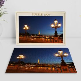 BK Home Paris Manzara 1000 Parça Profesyonel 4 Puzzle
