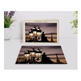 BK Home Paris Manzara 1000 Parça Profesyonel 9 Puzzle