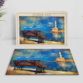 BK Home Yağlıboya Tasarımlı 1000 Parça Profesyonel 1 Puzzle