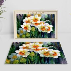 BK Home Yağlıboya Tasarımlı 1000 Parça Profesyonel 11 Puzzle